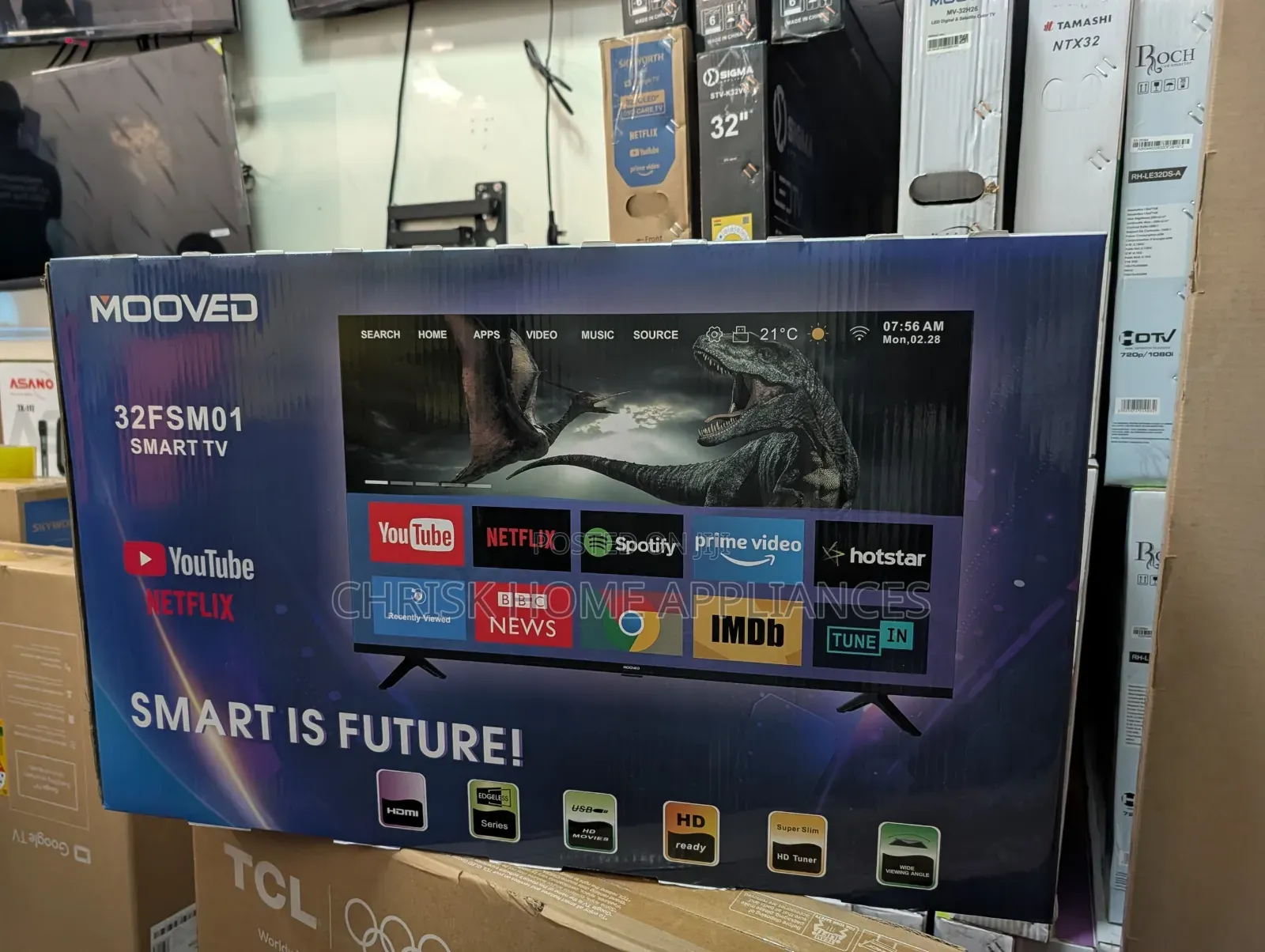 Mooved 43-Inch Smart Tv (Model: 43f10s