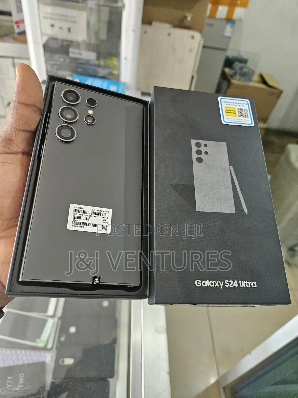 New Samsung Galaxy S24 Ultra 256 GB Black