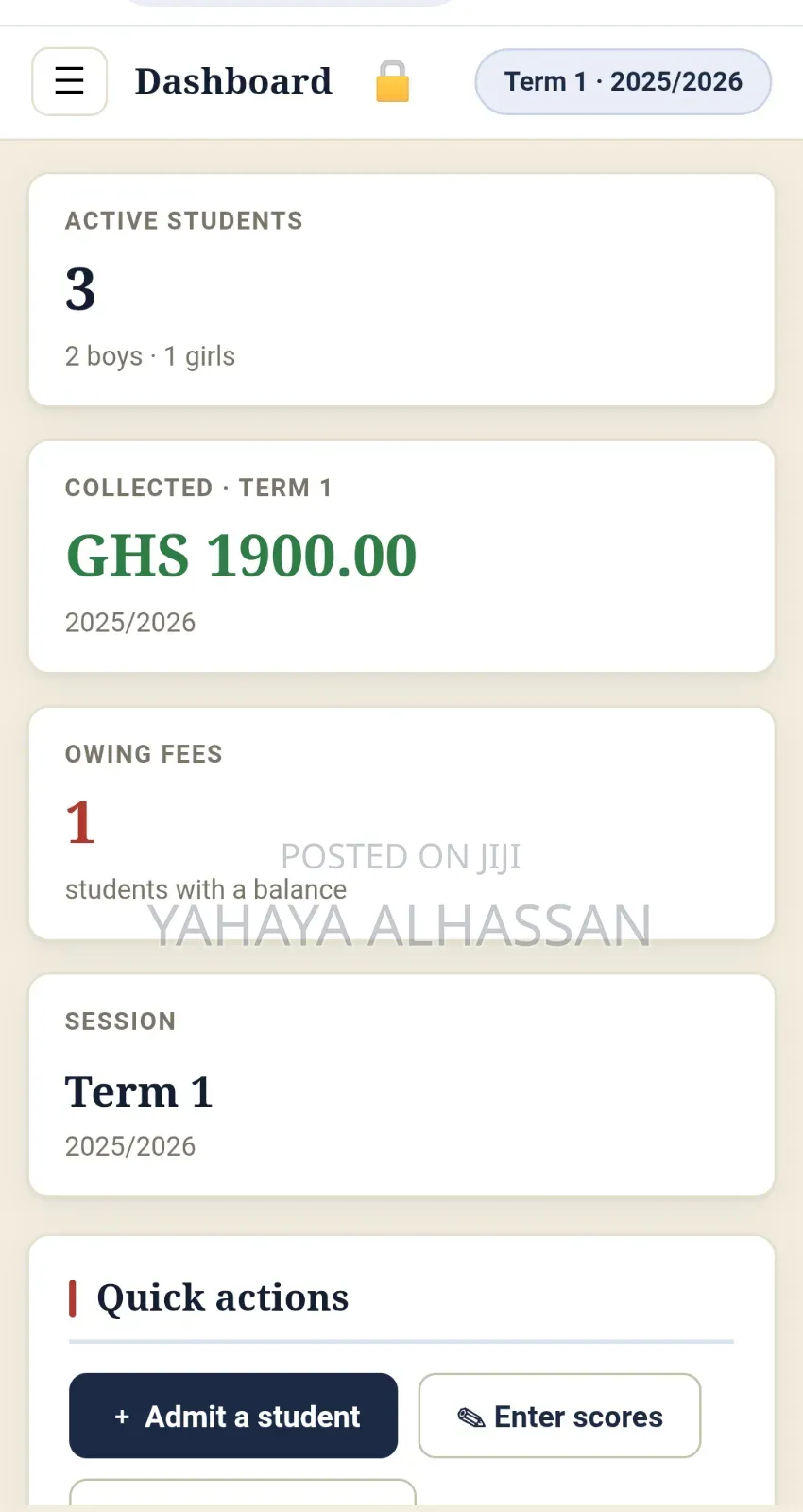 School Management System