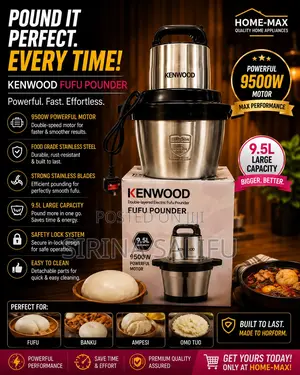 Original Kenwood Kw-888 Fufu Pounder
