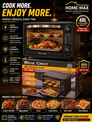 Real Crest Electric Oven