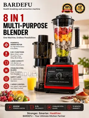 Bardefu 8 in 1 Commercial High-Power Multi-Purpose Blender