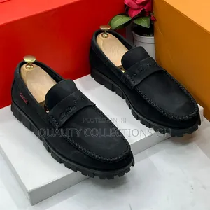 Authentic Clarks Loafers Suede