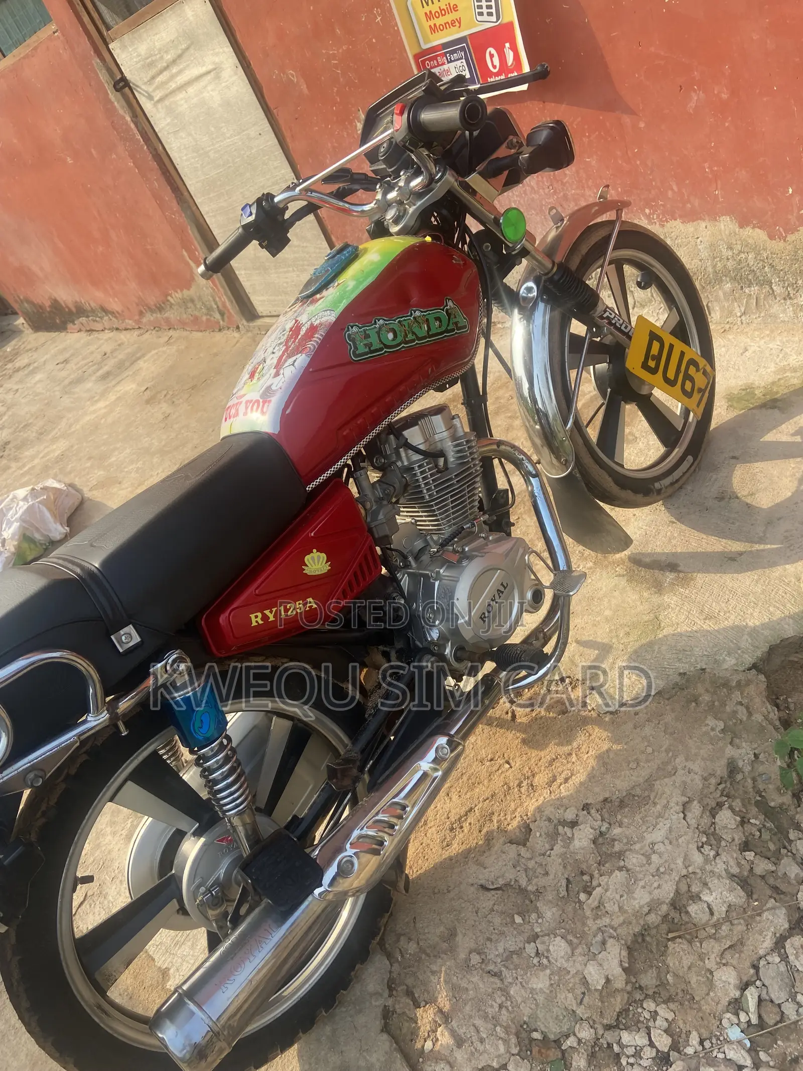Royal RY125 2025 Red