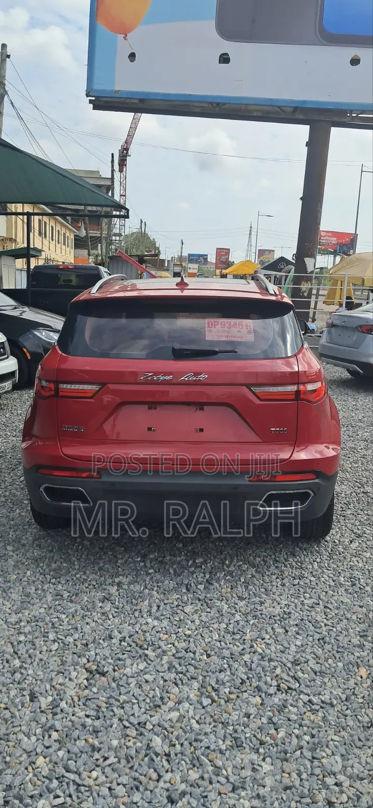 Zotye T700 2017 Red
