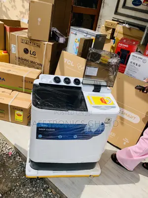 Best Unique Midea 7 Kg Semi Automatic Top Load Washer Black White