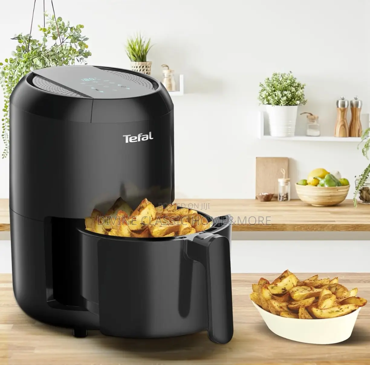 Tefal Ey3018 Easy Fry Compact Hot Air Fryer (1400w, Capacity) 1.6 L