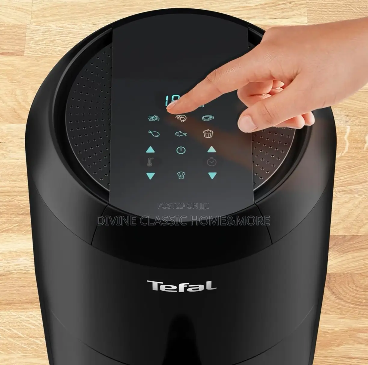 Tefal Ey3018 Easy Fry Compact Hot Air Fryer (1400w, Capacity) 1.6 L