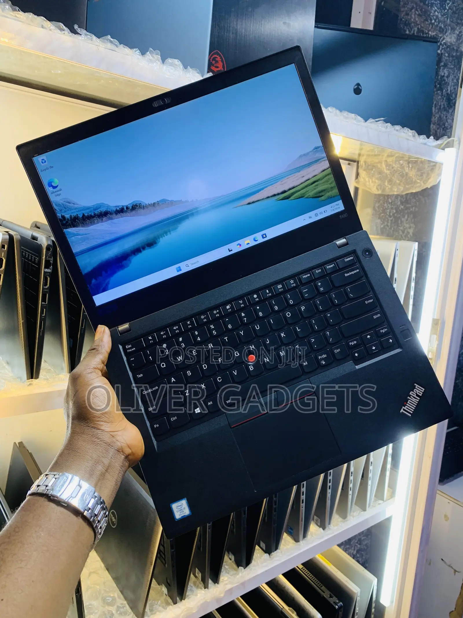 Laptop Lenovo ThinkPad T480 16GB Intel Core i7 SSD 256GB