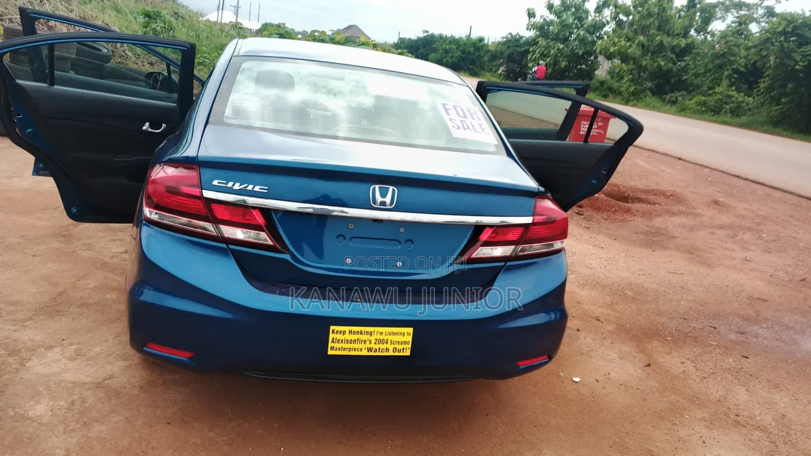 Honda Civic 2015 Blue