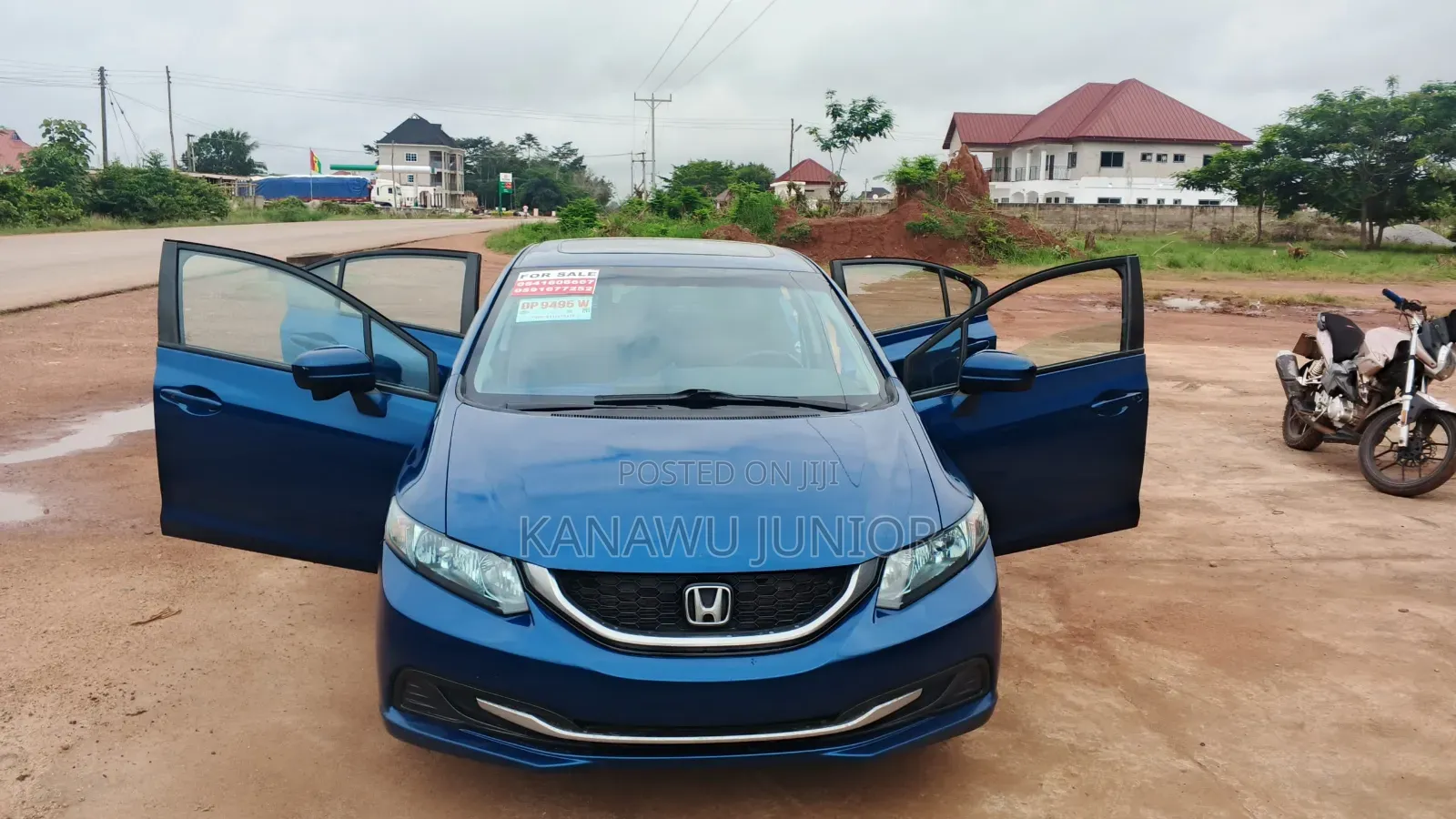 Honda Civic 2015 Blue