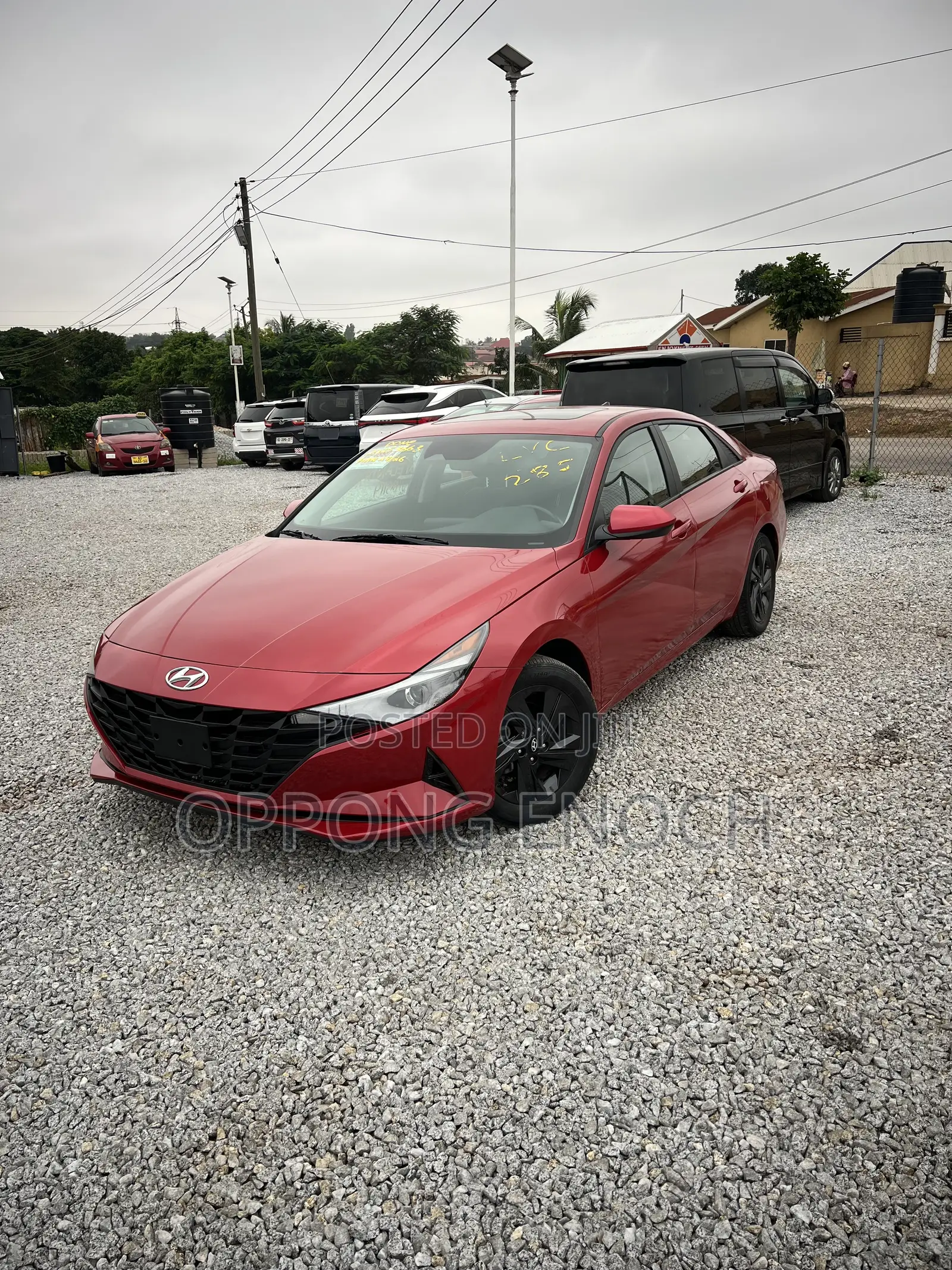 Hyundai Elantra Limited 2022 Red