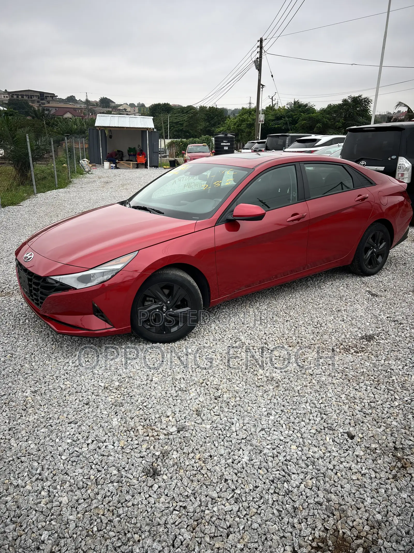 Hyundai Elantra Limited 2022 Red