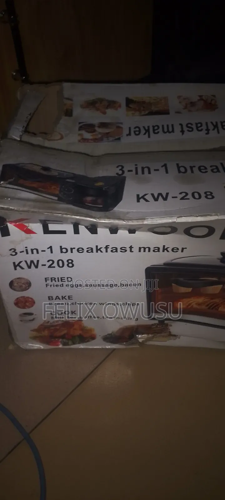Kenwood 3 in 1 Breakfast Maker