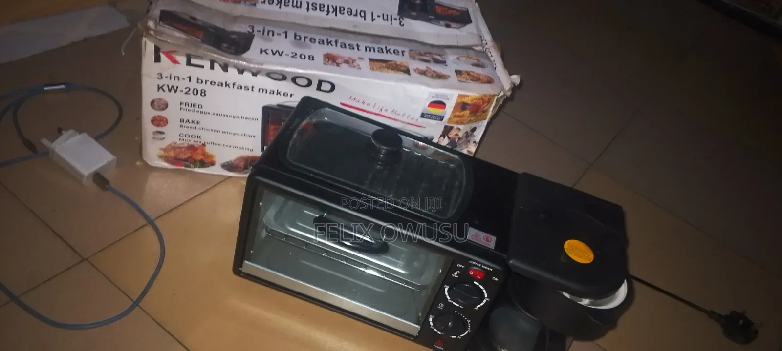Kenwood 3 in 1 Breakfast Maker