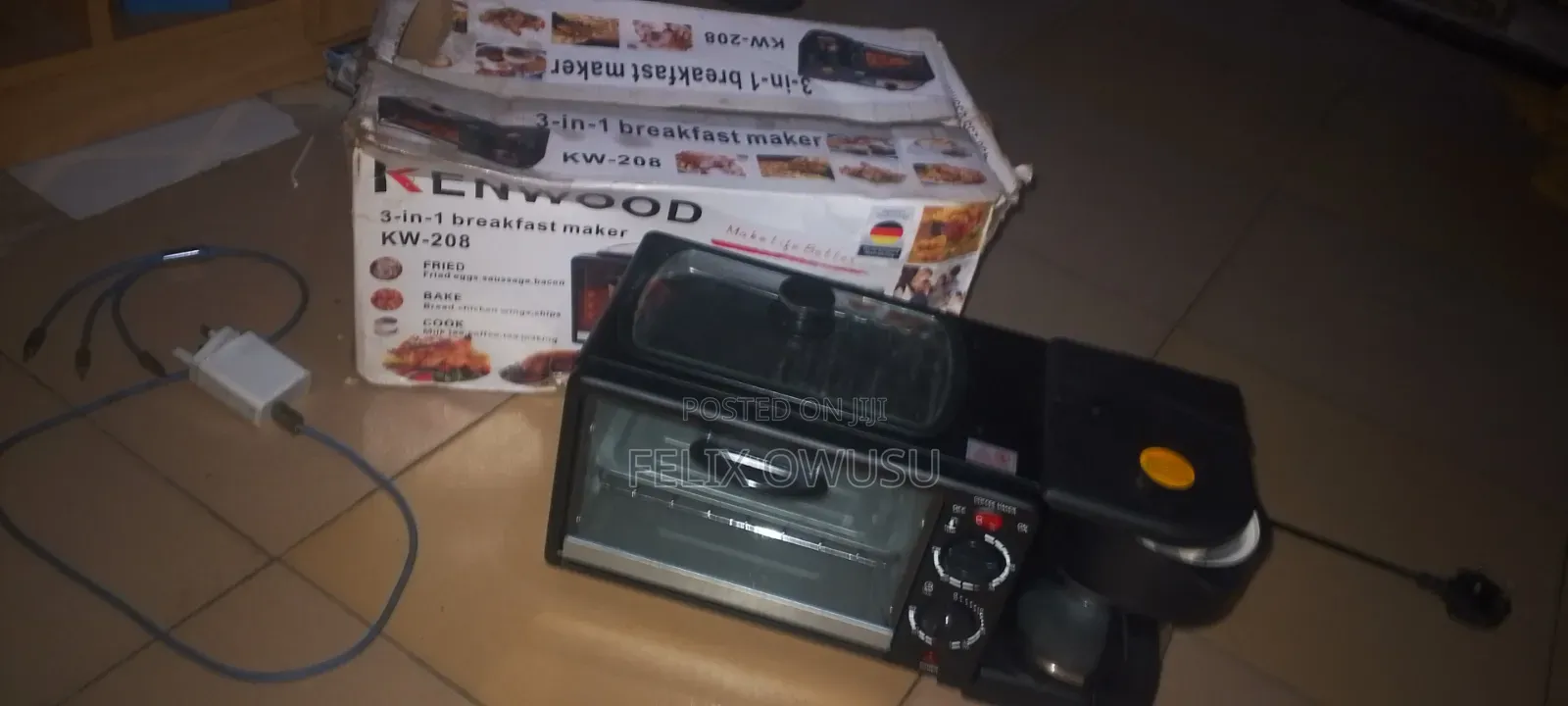 Kenwood 3 in 1 Breakfast Maker