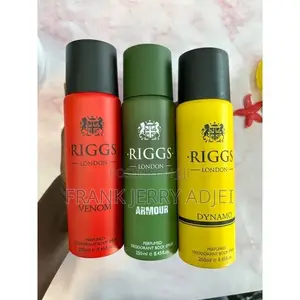 Riggs Body Spray for Sale Comes in All Different Colors