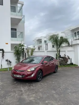 Hyundai Elantra 2013 Red