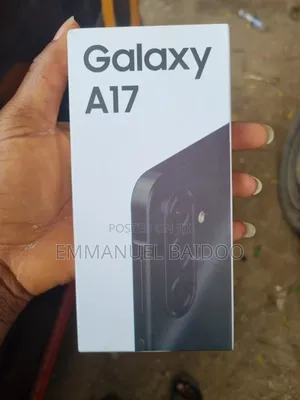 New Samsung Galaxy A17 5G 256 GB Black
