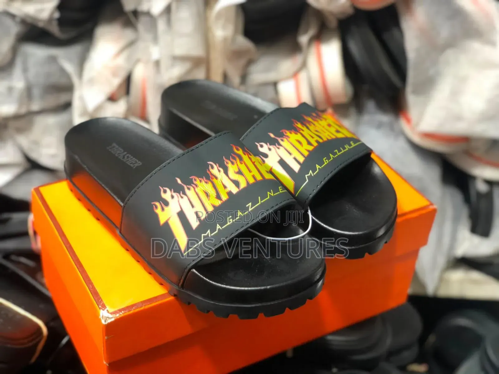 Boss Stepper Slide Slippers.