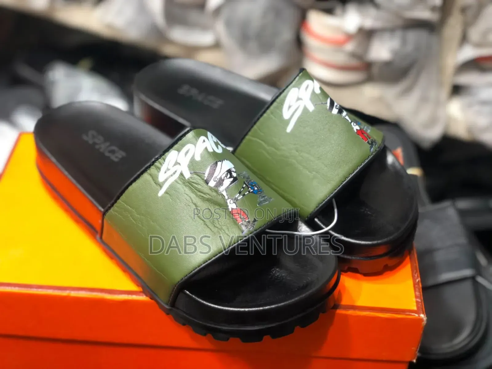 Boss Stepper Slide Slippers.