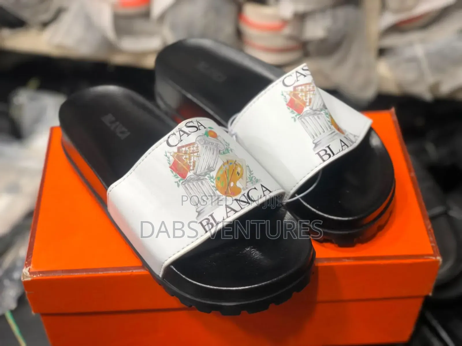 Boss Stepper Slide Slippers.
