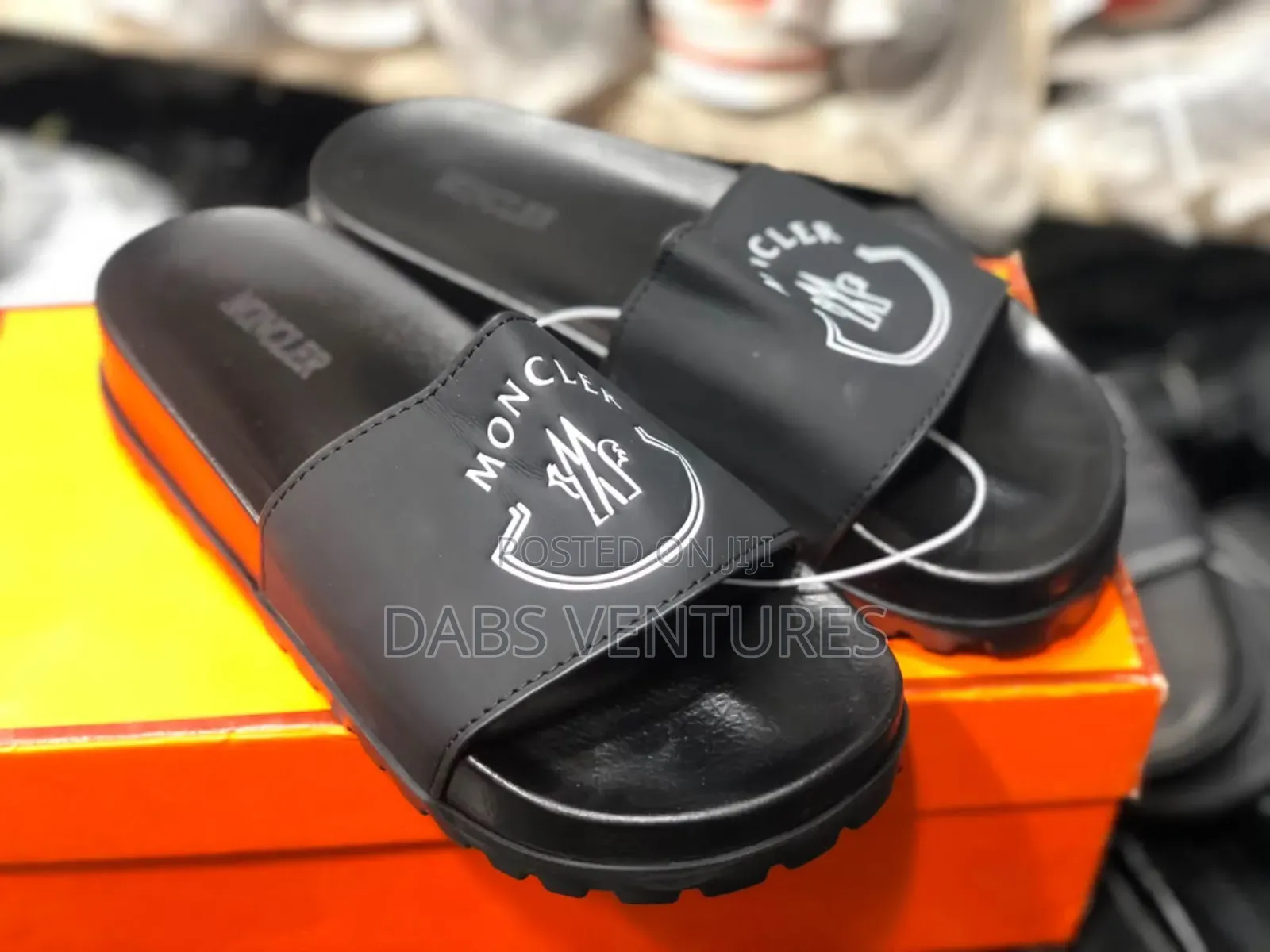 Boss Stepper Slide Slippers.