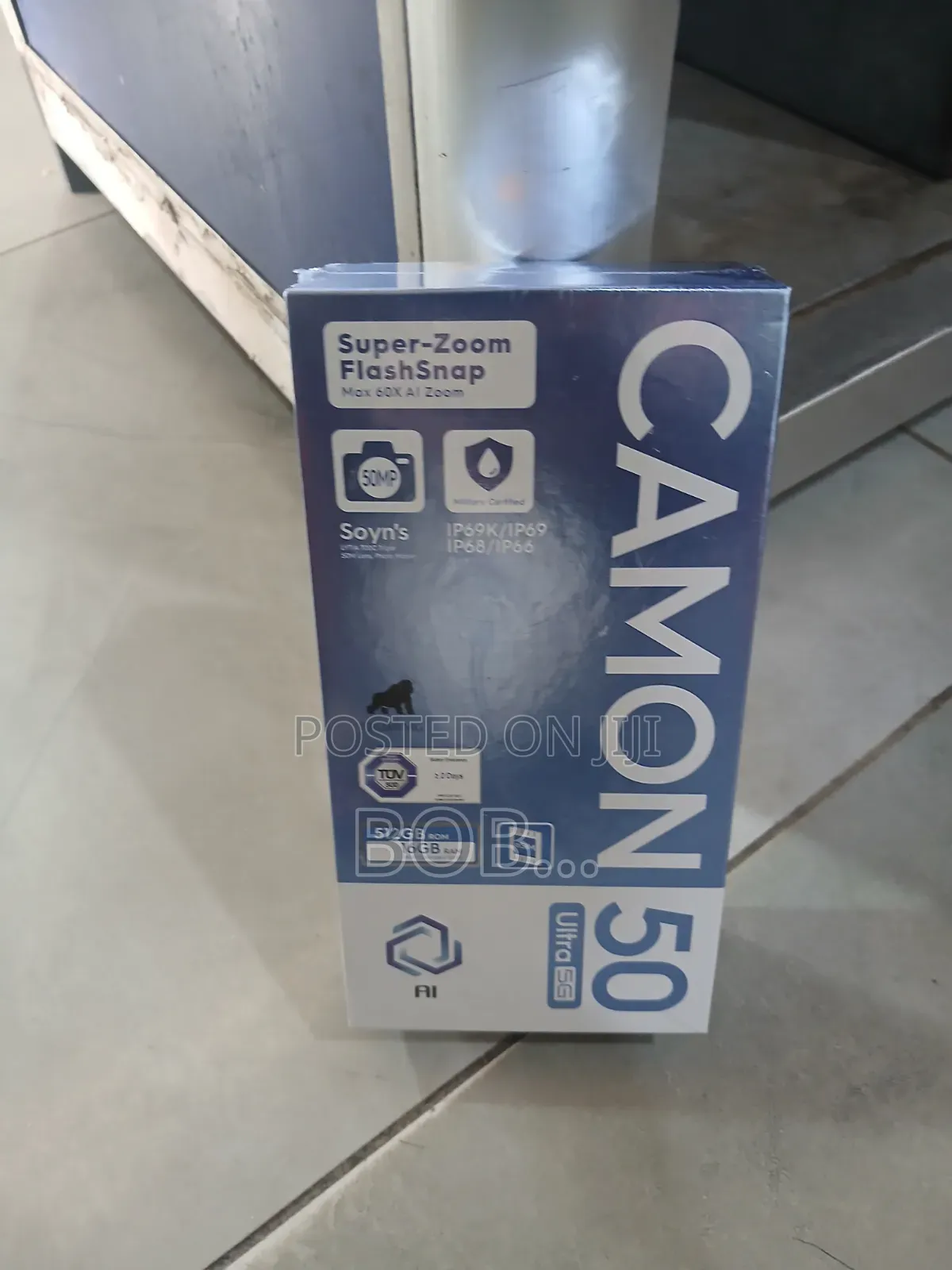New Tecno Camon 50 Ultra 512 GB Black