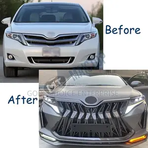 Complete Front Bumper and Headlight Toyota Venza 2009-2013