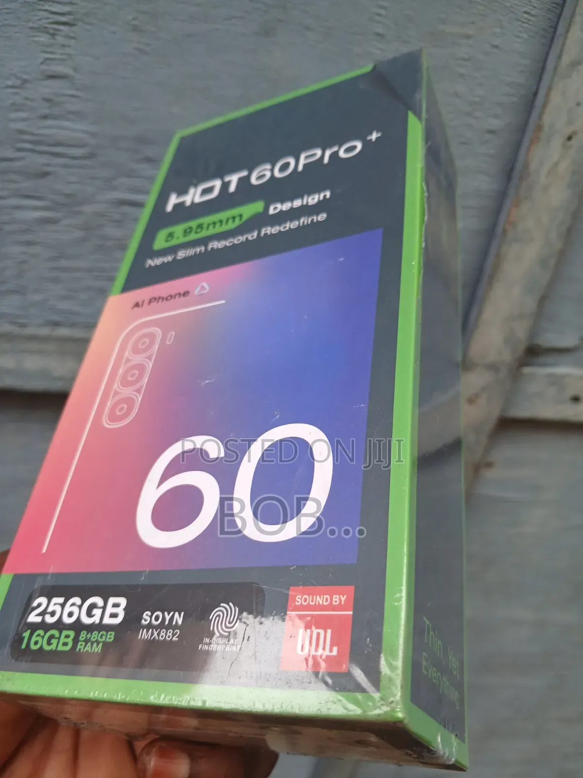 New Infinix Hot 60 Pro+ 256 GB Black