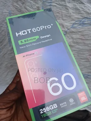 New Infinix Hot 60 Pro+ 256 GB Black