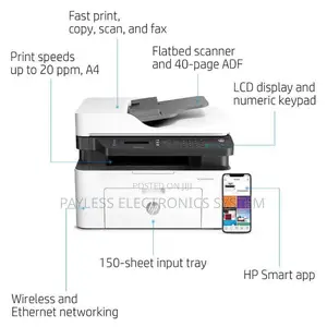 HP Laserjet Pro MFP M137fnw Printer