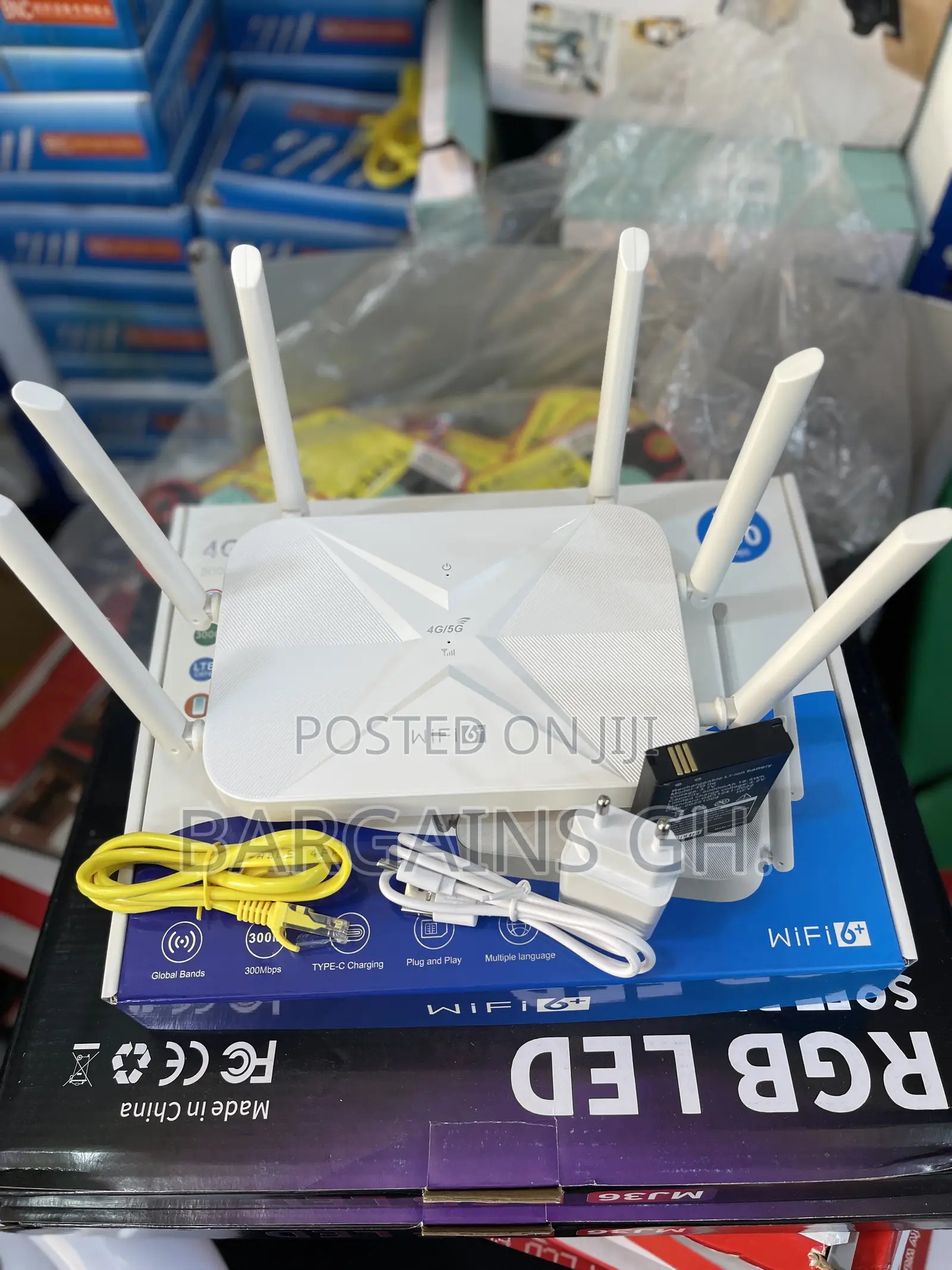 Wifi 6+ 5g Universal Router With Standby Battery (B625)