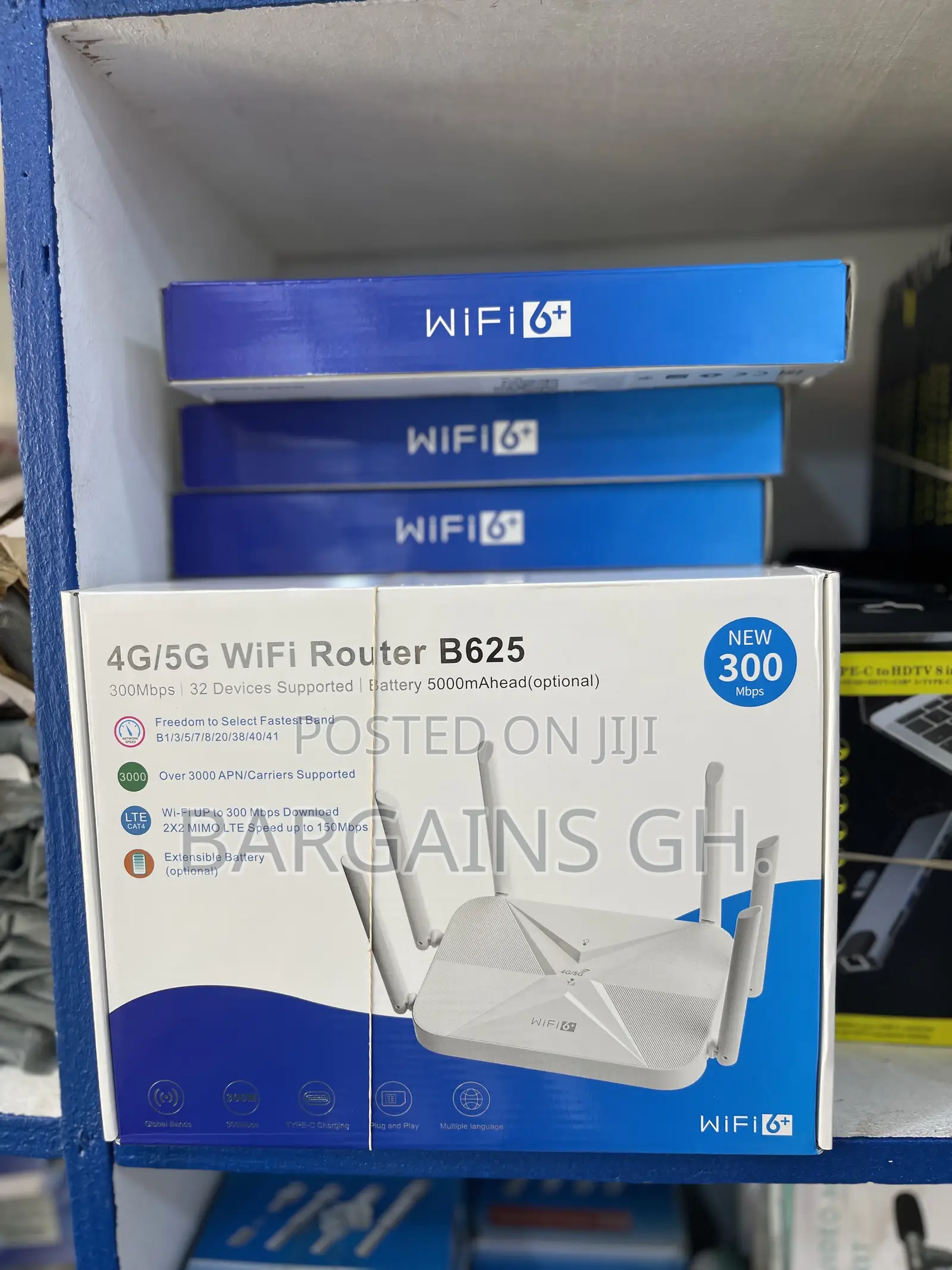 Wifi 6+ 5g Universal Router With Standby Battery (B625)