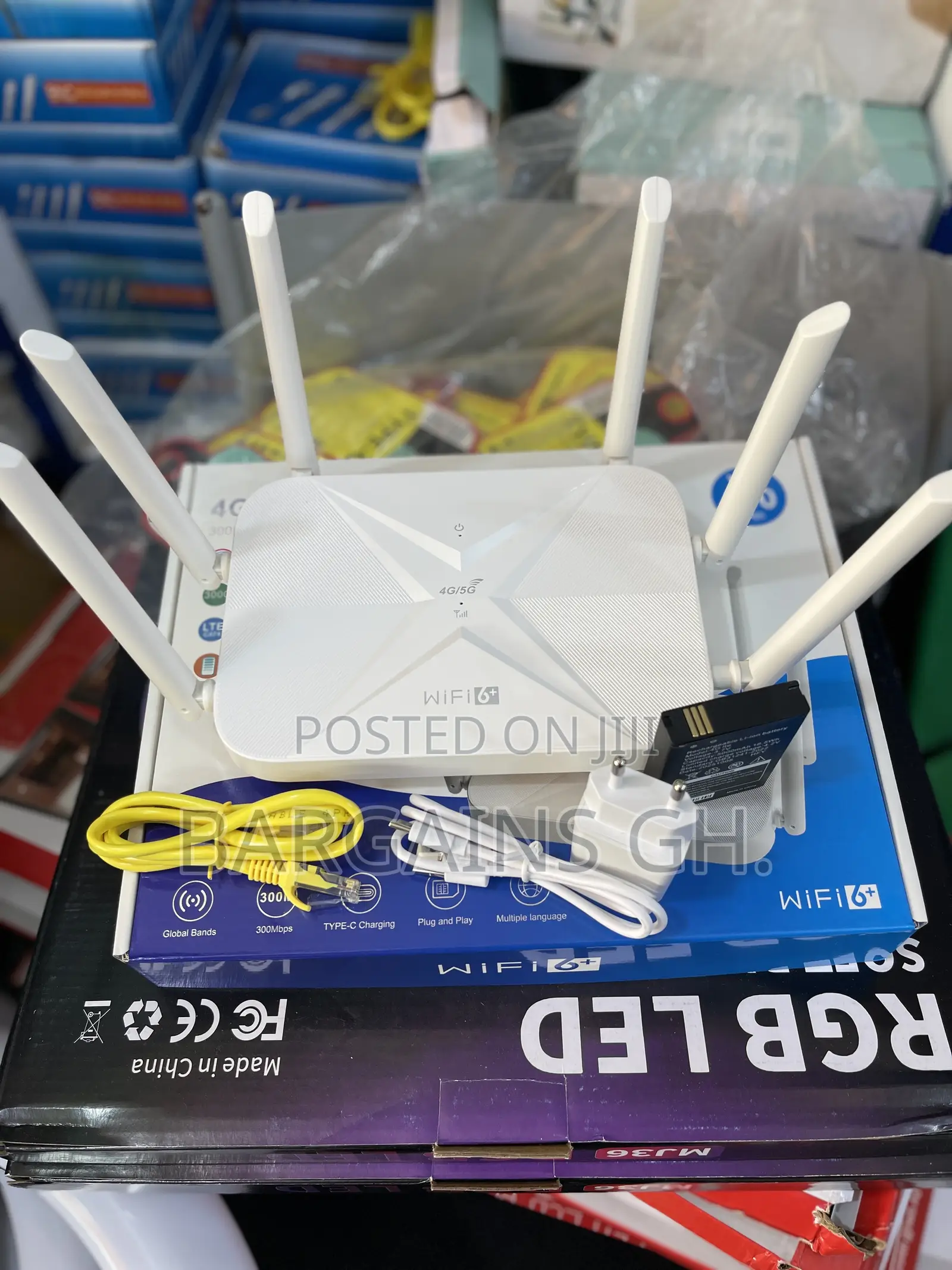 Wifi 6+ 5g Universal Router With Standby Battery (B625)