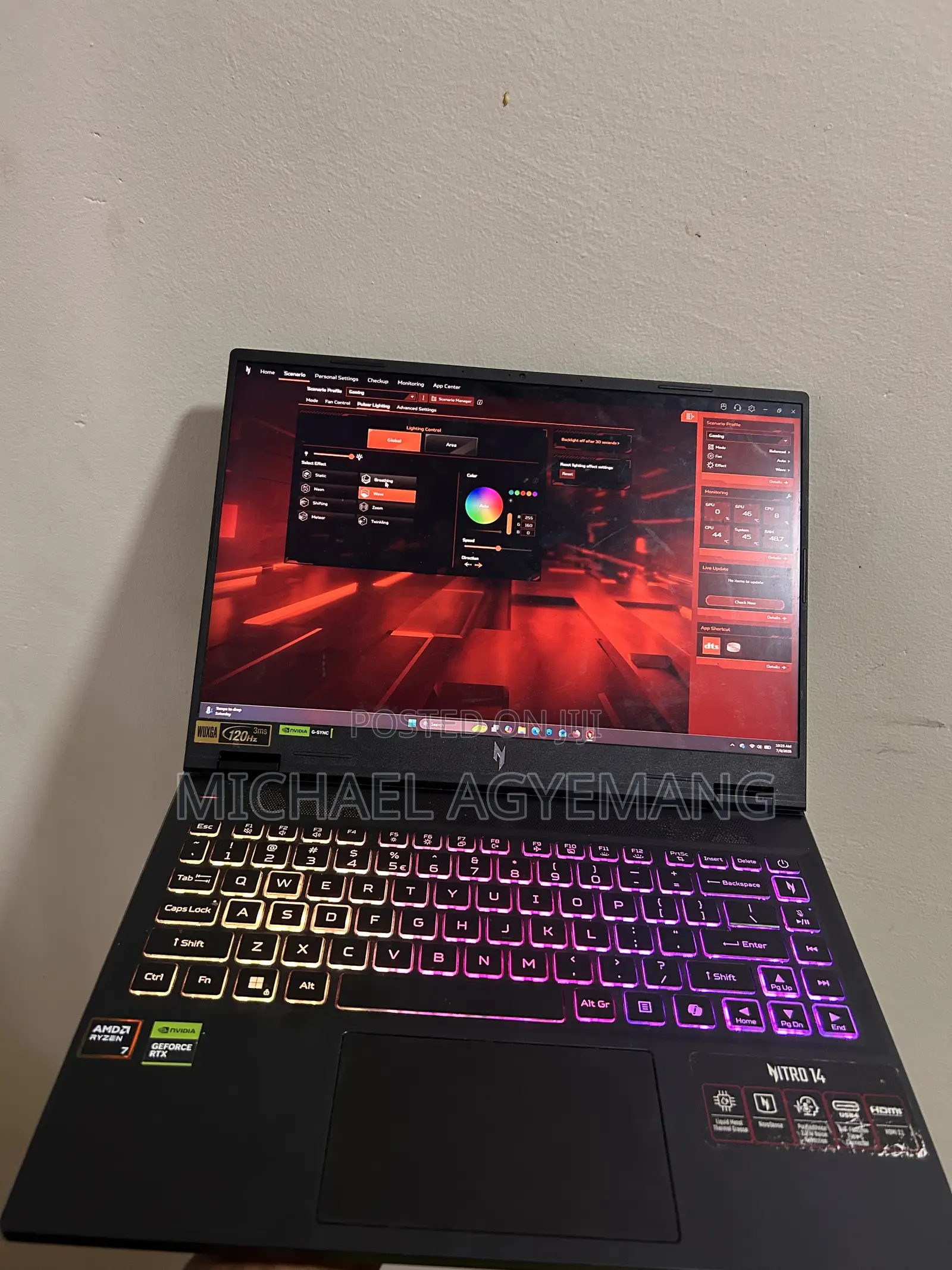 Laptop Acer Nitro 14 32GB AMD Ryzen 7 SSD 1T
