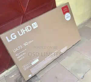 Modern Lg 50” Uhd Smart Tv