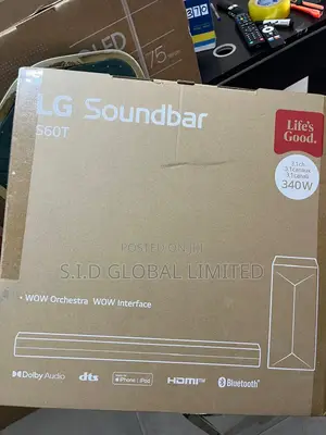 Authentic Lg S60t 340w 3.1 Channel Soundbar (Wireless Sub)