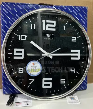 Vicstar Wall Clock Hidden Camera, Wall Clock Wi-fi Security Spy Camera