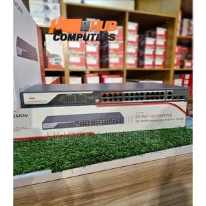 Hikvsion Ds-3e0326p-E(C) 24 Port Unmanaged Poe Pro- Series Switch