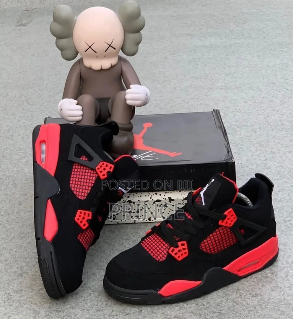 Jordan 4 Sneakers.