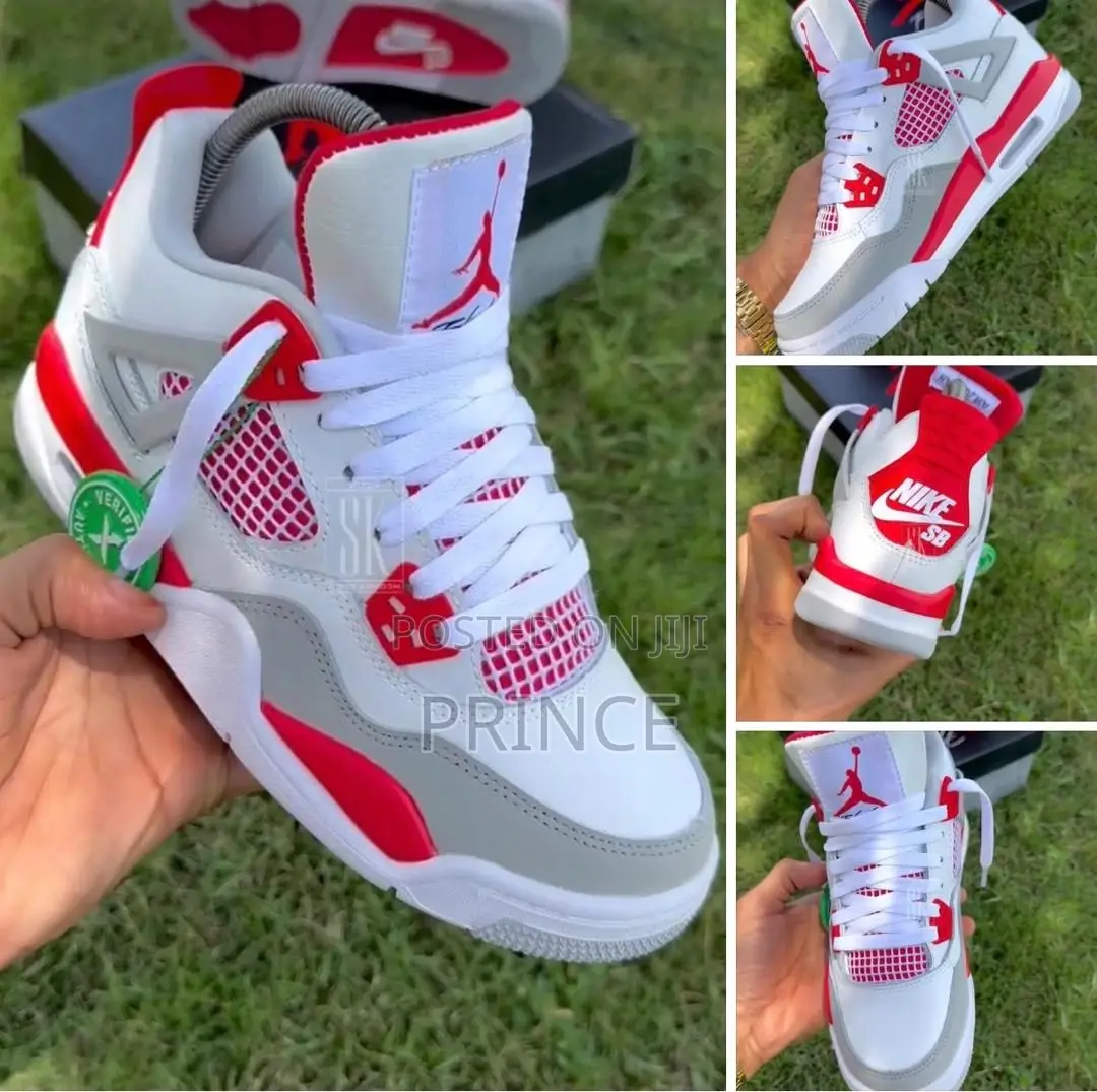 Jordan 4 Sneakers.