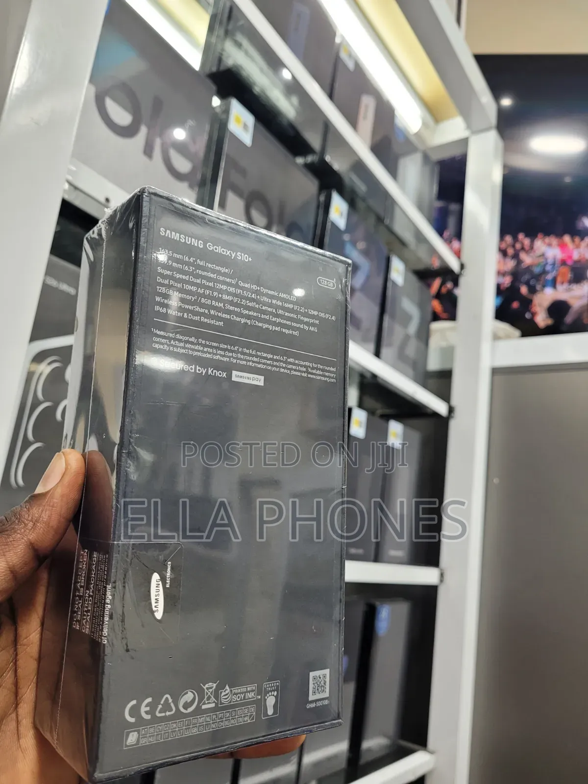 New Samsung Galaxy S10 Plus 128 GB Black