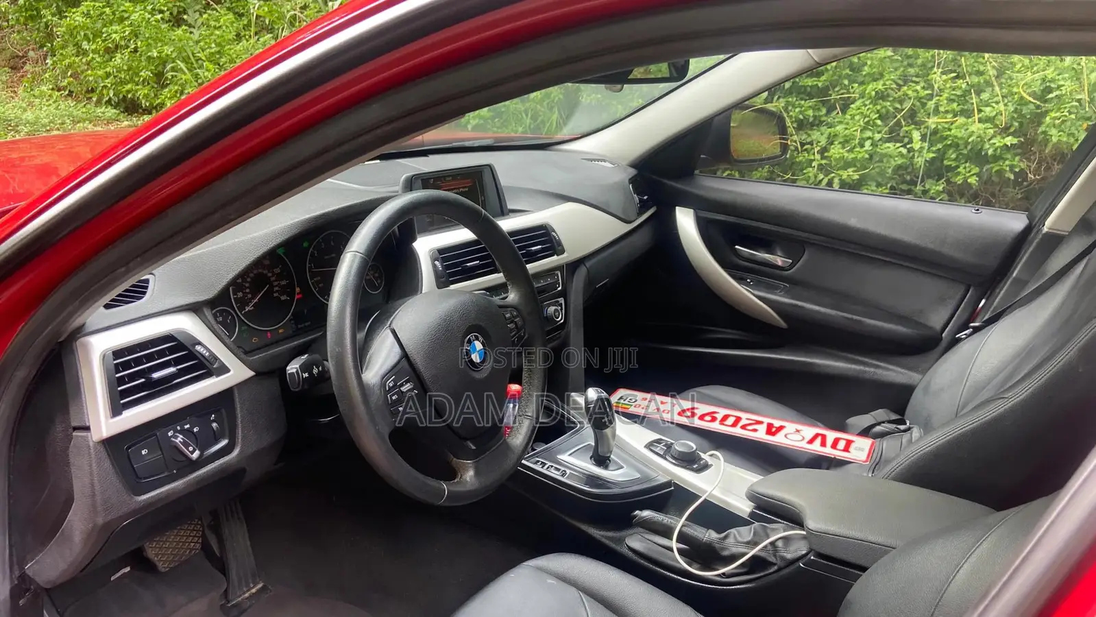 BMW 320i Sedan RWD 2016 Red
