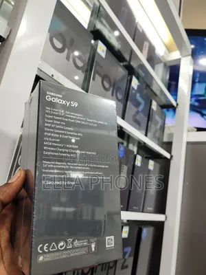 New Samsung Galaxy S9 64 GB Black