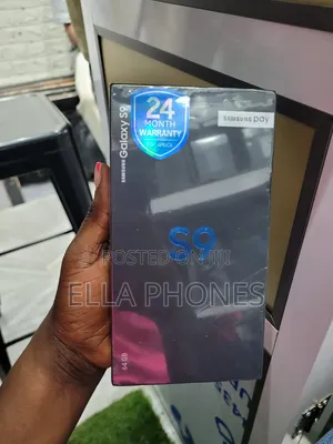 New Samsung Galaxy S9 64 GB Black