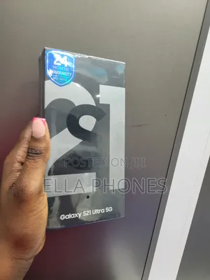 New Samsung Galaxy S21 Ultra 5G 128 GB Silver