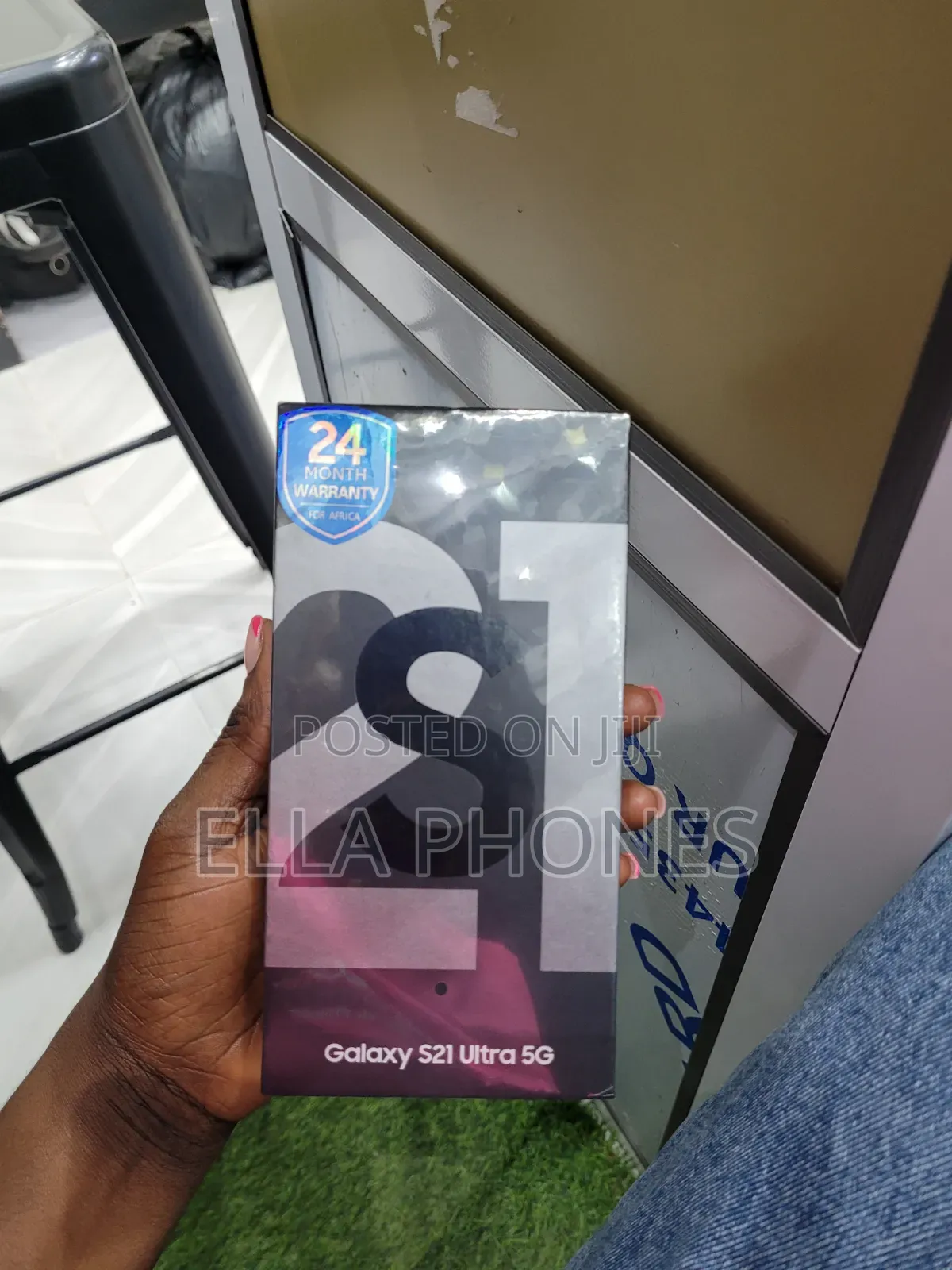 New Samsung Galaxy S21 Ultra 5G 128 GB Silver