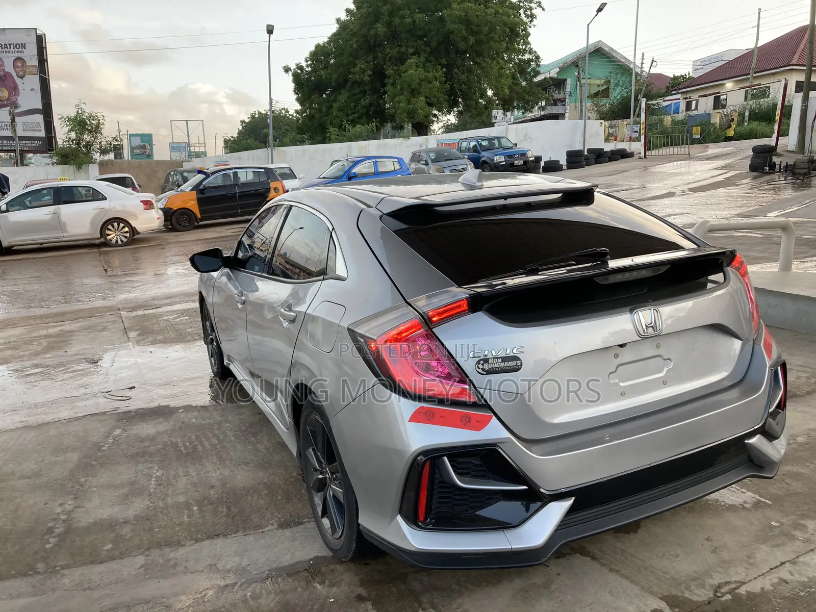 Honda Civic Sport Touring 4dr Hatchback (1.5L 4cyl) 2017 Silver