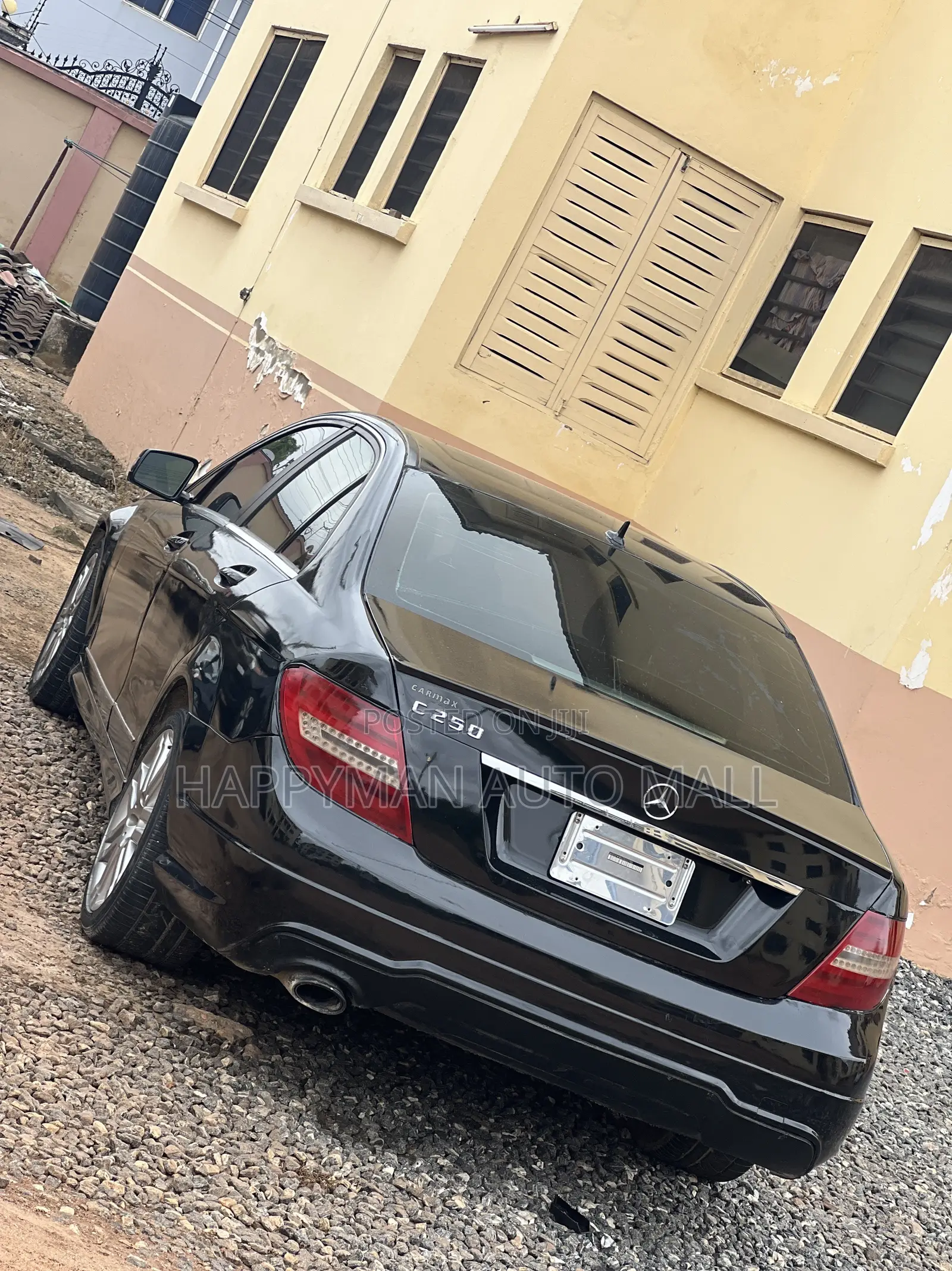 Mercedes-Benz C250 2012 Black